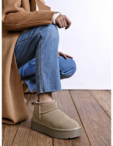 Bottes cuir ultra mini Jenna d'Europe débarque