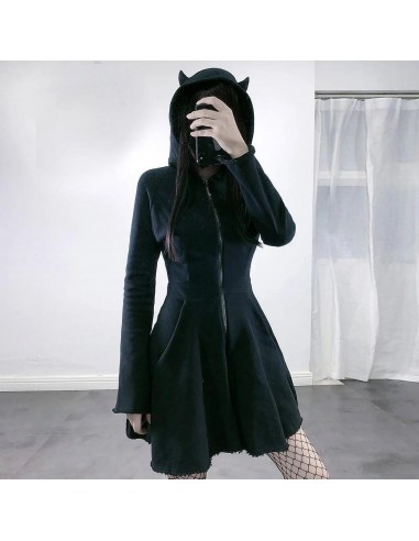 Veste gothique femme oreille de chat