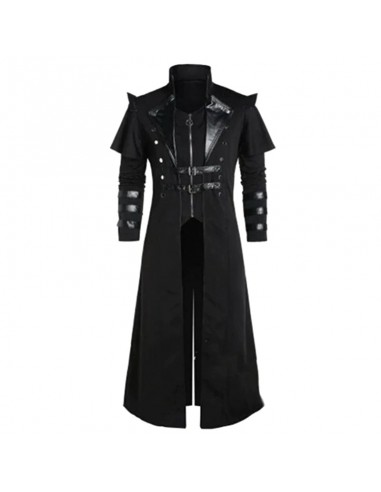 Manteau long gothique homme vampire de la nuit