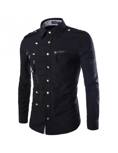 Chemise gothique homme style steampunk