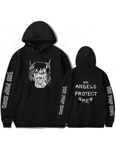 Sweat gothique homme imprimé sataniste