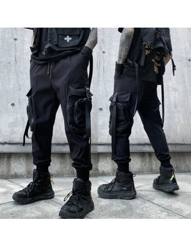 Pantalon gothique homme cargo style Coréen